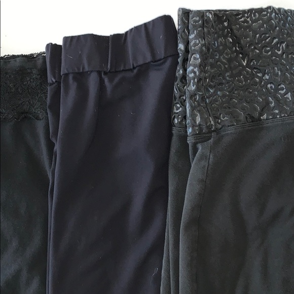 Workout Gym Cheer lot 9 pieces pink matty m pants - Picture 3 of 8